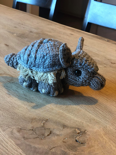 Holiday Armadillo Andy Stitchadillo