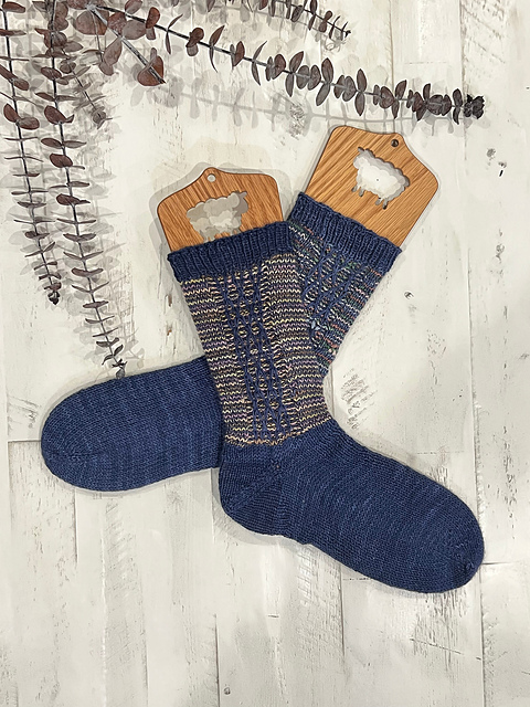 Mini Madness Helix Knit Socks