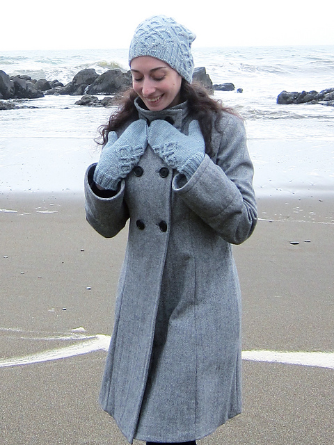 Willowherb Hat and Mittens