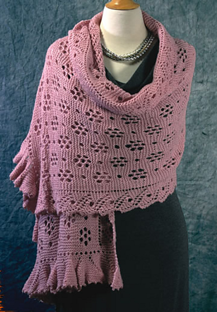 Blossom Scarf to Stole