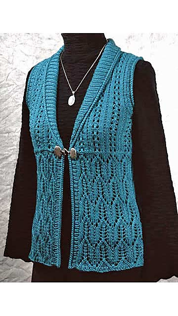 Ravelry: Felicia Vest pattern by Dorothy Siemens