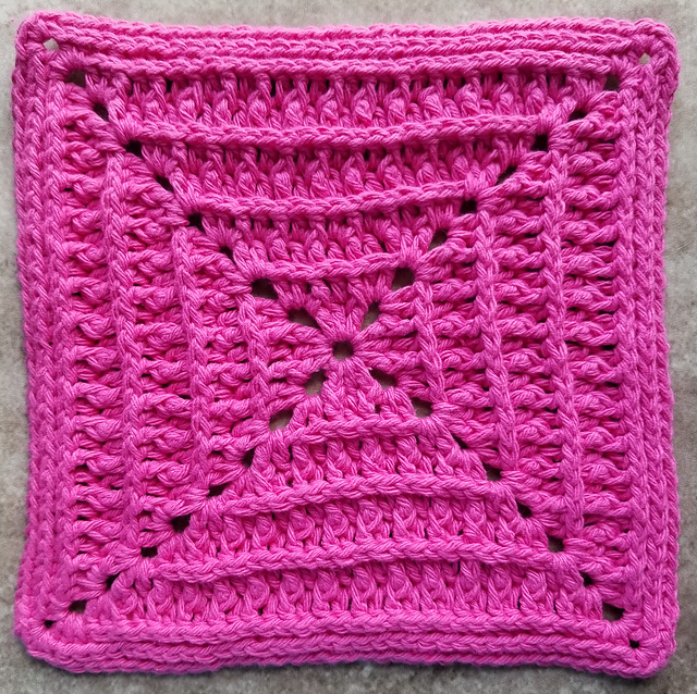 Ridges Around  Dishcloth