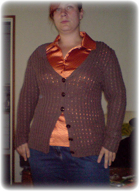 47. Pitsikuvioinen neulejakku