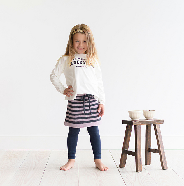 Stripeskjørt