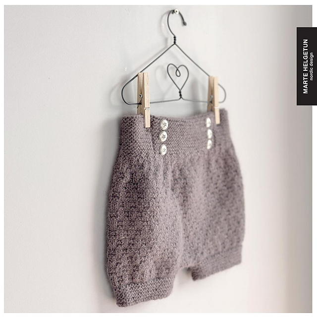 Knappeshorts Barnehagebarn