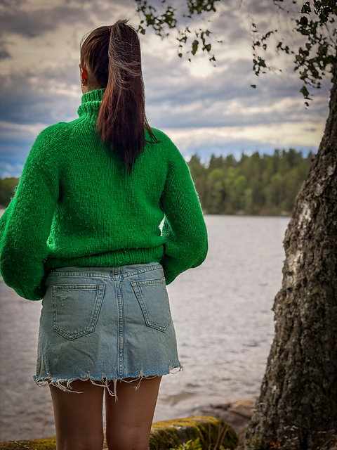 Julie's chunky sweater