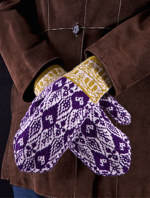 8. Morning Thistle Mittens