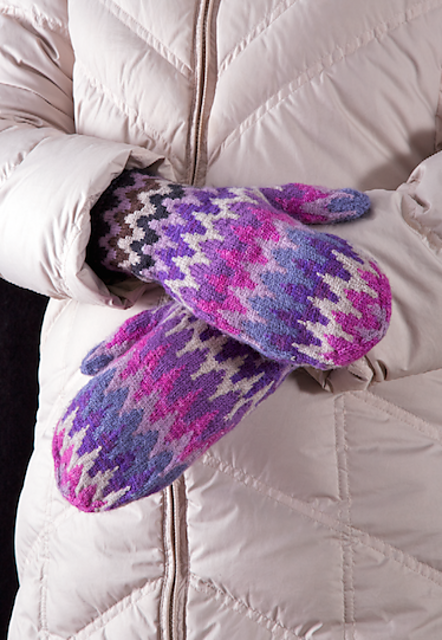 10. Purple Flame Mittens
