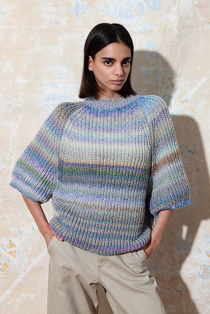 Short-sleeved sweater Cara