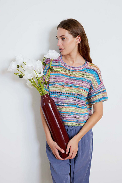 Fria Short-sleeved sweater