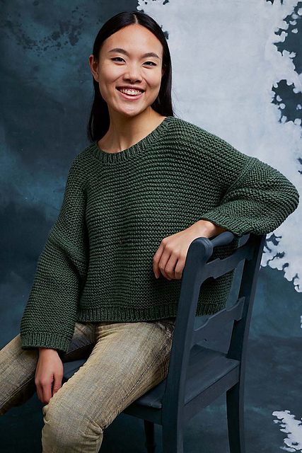 Vicky Top Down Sweater
