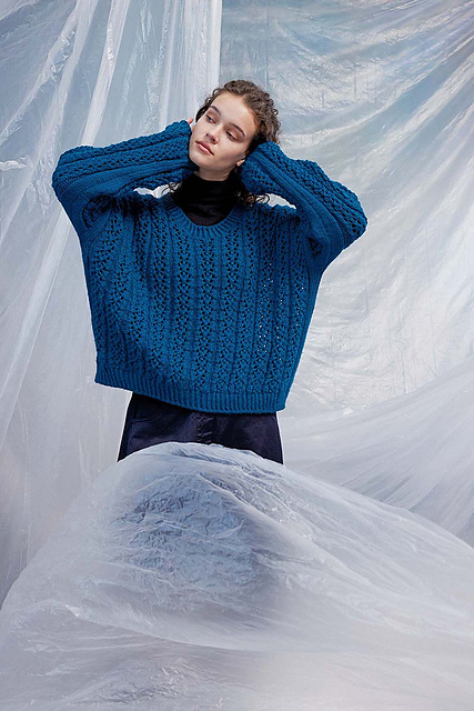 Nicole Top Down Sweater