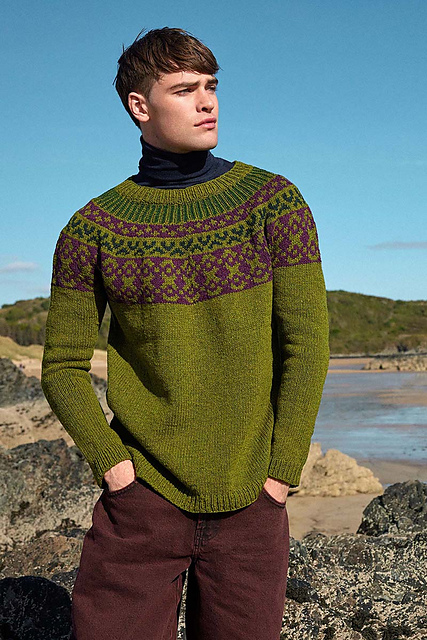 Ronan Pullover Top Down