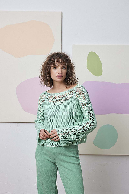 Alize Crocheted sweater