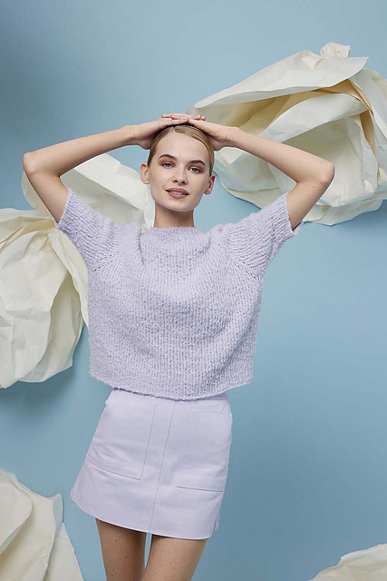 Trudy Top down Sweater