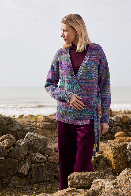 Ilia Wrap-front jacket