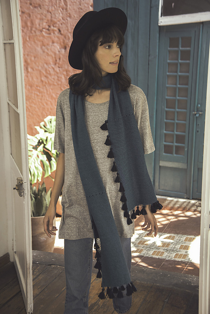 Monica Scarf with Tassels