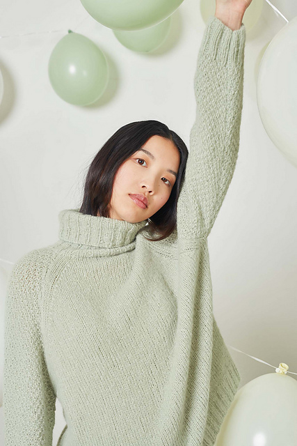 Patron De Tricot Lang Yarns MALOU LIGHT - Pullover Femme à Télécharger, Modèle 238