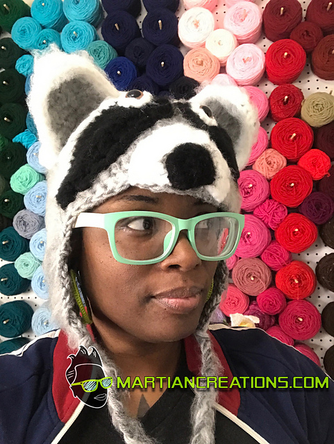 Trash Panda Animal Hat