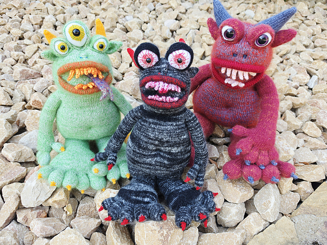 Ravelry: Bigfoot Monster Plush pattern by Martina Barbieux