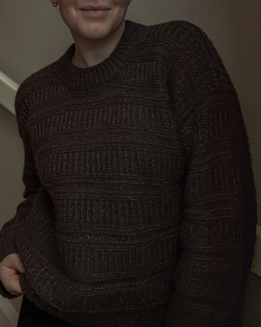Ravelry: Coffee Sweater pattern by Martine Jacobsen