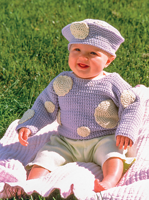 Bubble Pullover and Beret