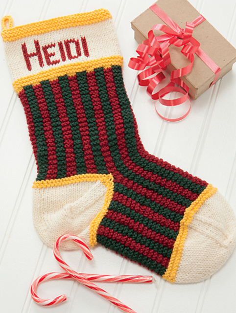 Waiting-for-Santa Stocking