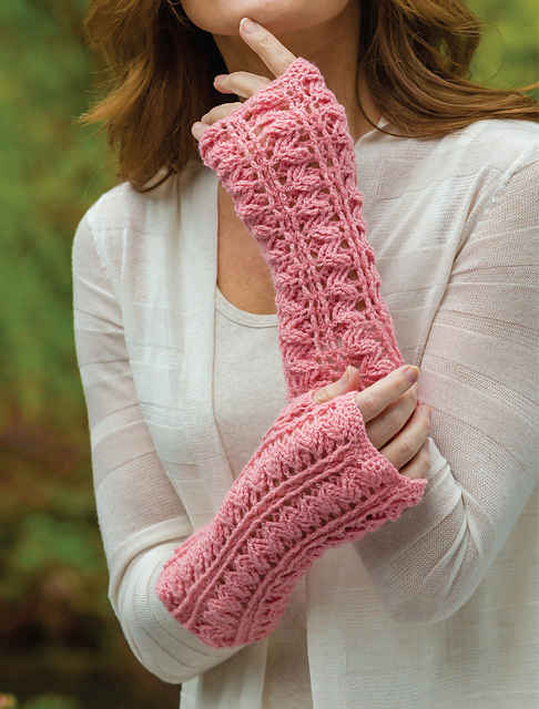 Cashmere Fingerless Gloves or Gauntlets