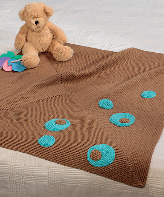 Asymmetrical Circles Blanket