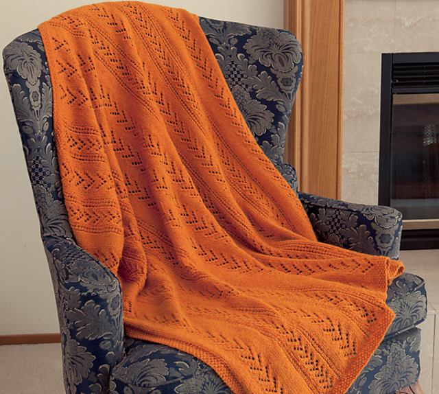 Vandyke Lace Afghan
