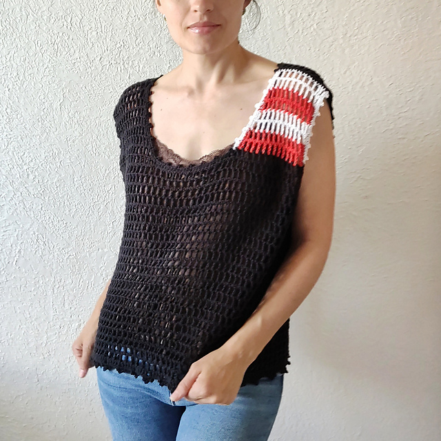 black top mesh