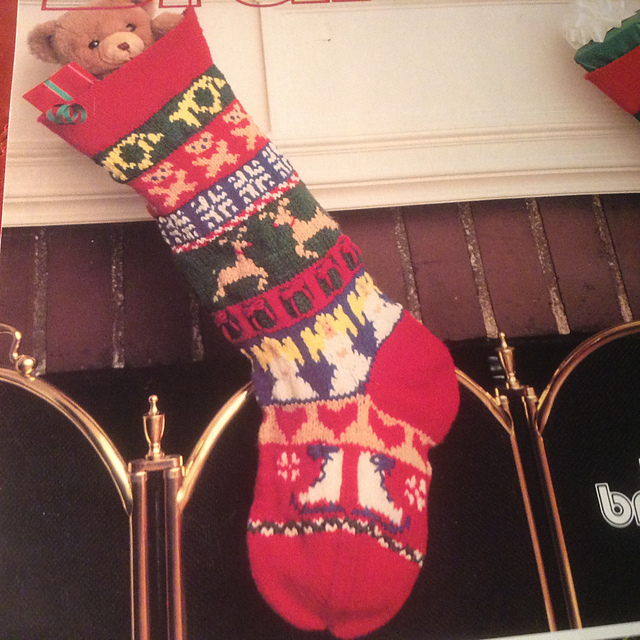 Christmas Sampler Stocking