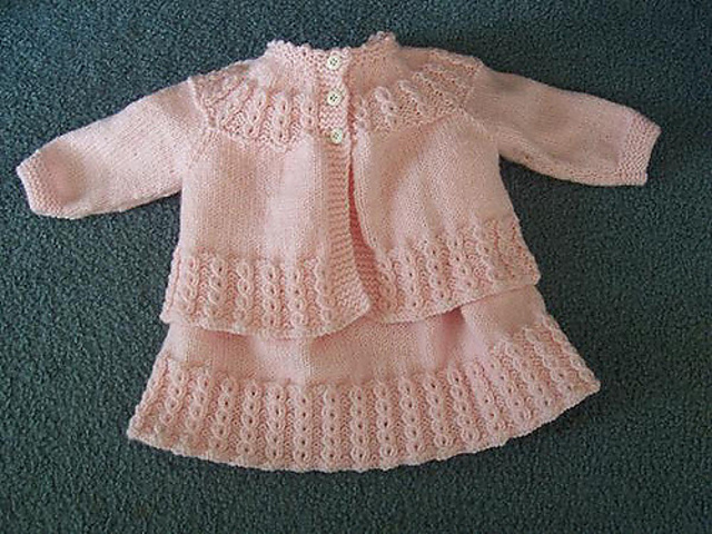 #18 Cardigan and Dress