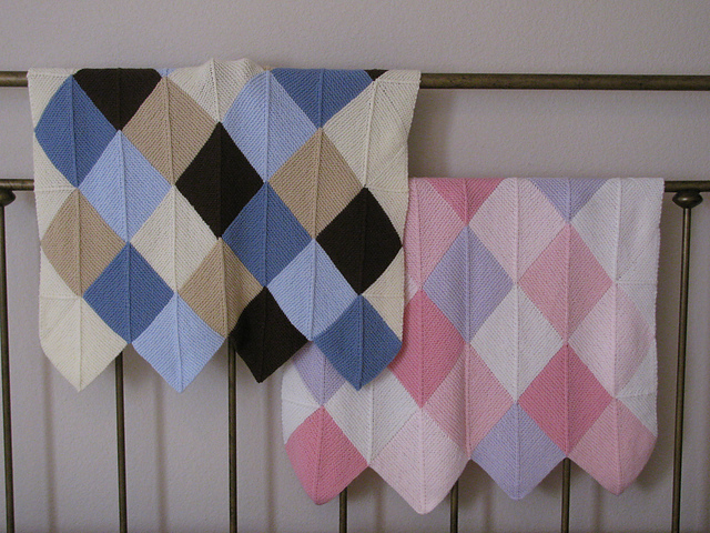Baby's Mitered Blanket