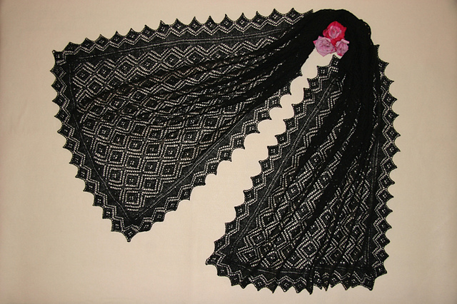 Diamonds Forever Shawl