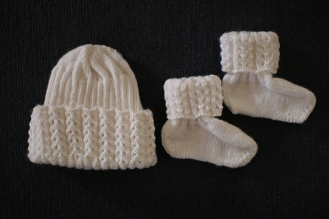 Lacy Hat & Booties