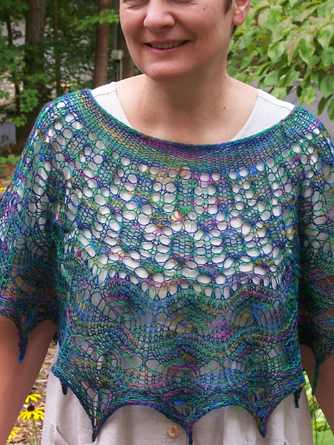 The Irish Sea shawl