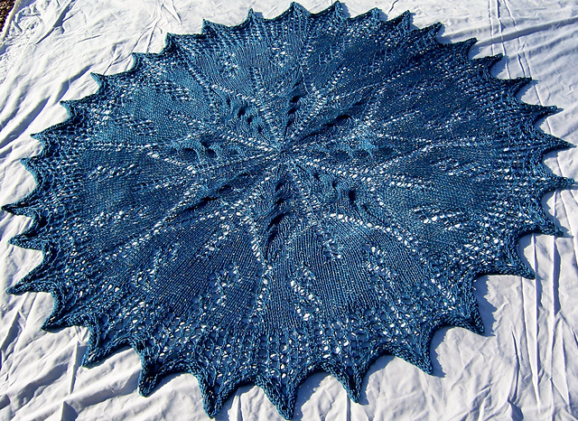 Colleen's Cover (blanket or circle shawl)