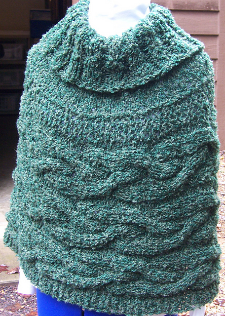 Shores of Innisfree Poncho