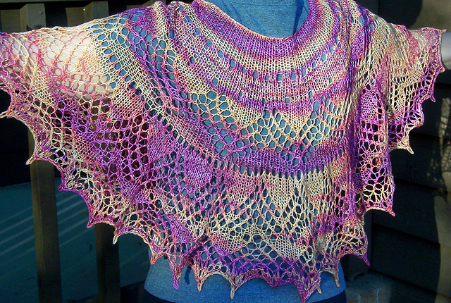 Sunburst Spectacular (poncho/shawl)
