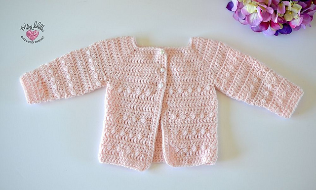 Ravelry: Little Bean Cardigan pattern by Mary Idella