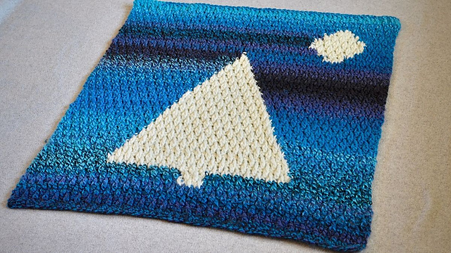 Moonshadow Baby Blanket