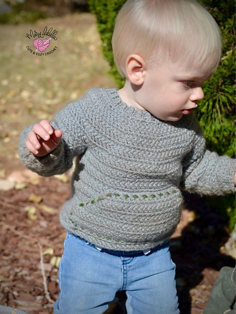 Herringbone Baby Pullover