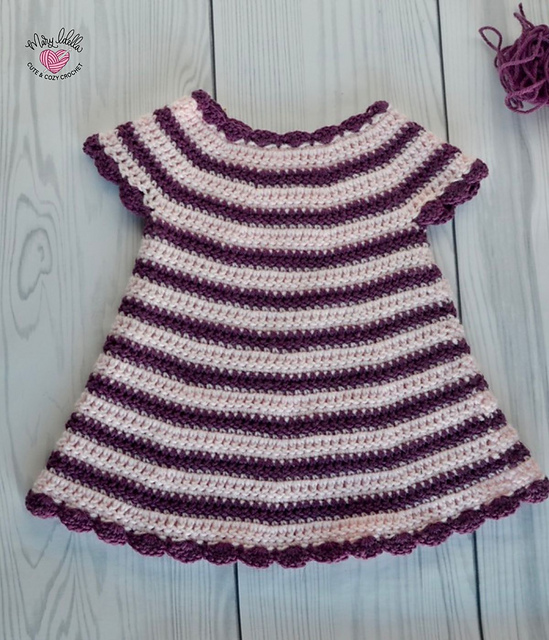 Striped Spring Baby Dress