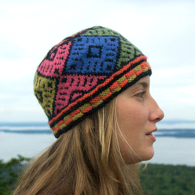Andean Intarsia Hat