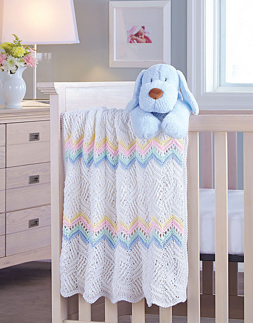 Rippled Blocks Blanket