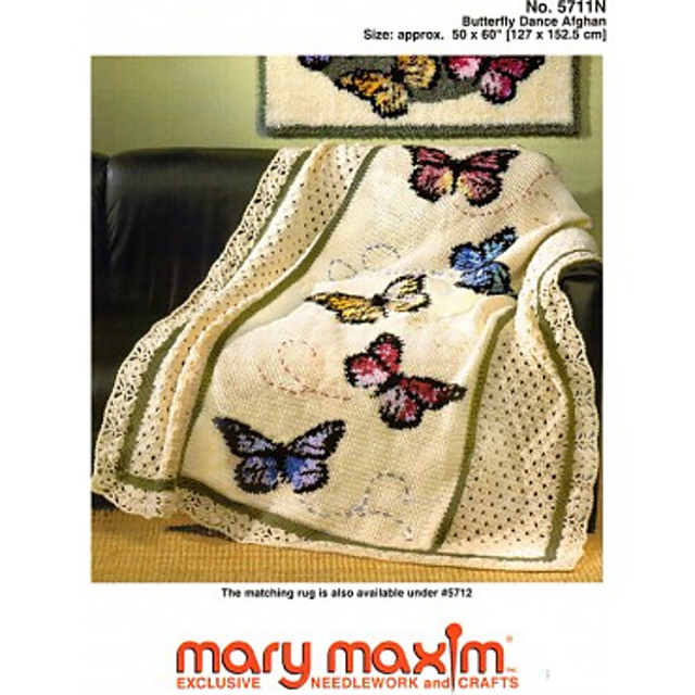 Butterfly Dance Afghan