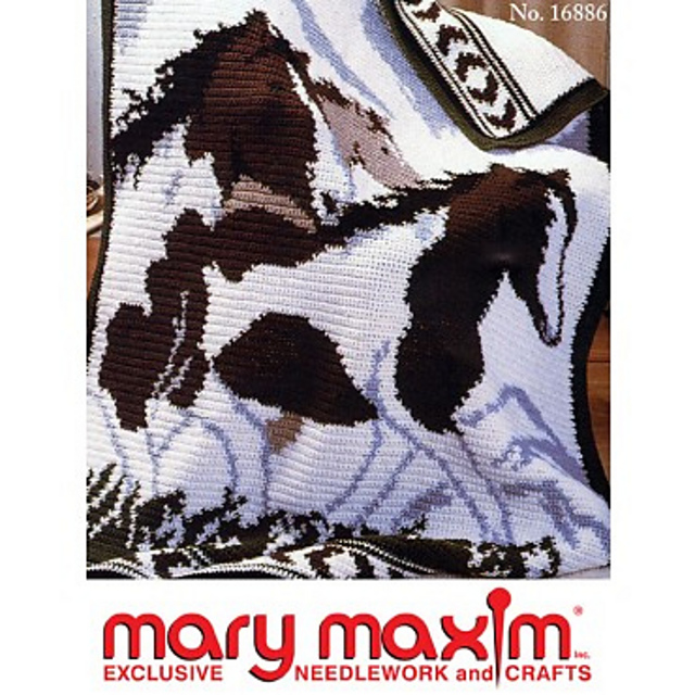 Ravelry: Wild Horses Afghan pattern by Mary Maxim