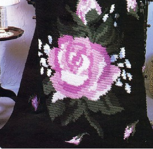 Roses Afghan