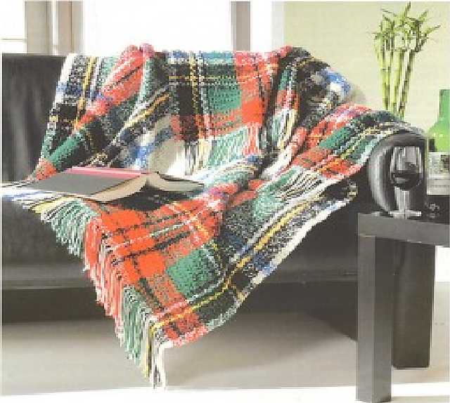 Tartan Plaid Afghan